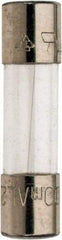 Ferraz Shawmut - 250 VAC, 0.2 Amp, Fast-Acting Miniature Glass Fuse - Clip Mount, 20mm OAL, 5mm Diam - Industrial Tool & Supply