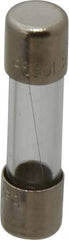 Ferraz Shawmut - 250 VAC, 0.63 Amp, Fast-Acting Miniature Glass Fuse - Clip Mount, 20mm OAL, 5mm Diam - Industrial Tool & Supply