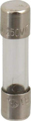 Ferraz Shawmut - 250 VAC, 1 Amp, Fast-Acting Miniature Glass Fuse - Clip Mount, 20mm OAL, 5mm Diam - Industrial Tool & Supply