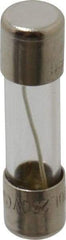 Ferraz Shawmut - 250 VAC, 0.4 Amp, Time Delay Miniature Glass Fuse - Clip Mount, 20mm OAL, 5mm Diam - Industrial Tool & Supply