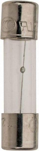 Ferraz Shawmut - 250 VAC, 2.5 Amp, Time Delay Miniature Glass Fuse - Clip Mount, 20mm OAL, 5mm Diam - Industrial Tool & Supply