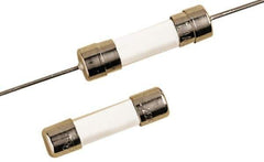 Ferraz Shawmut - 250 VAC, 0.1 Amp, Fast-Acting Miniature Ceramic Fuse - Clip Mount, 20mm OAL, 5mm Diam - Industrial Tool & Supply
