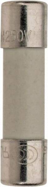 Ferraz Shawmut - 250 VAC, 0.8 Amp, Fast-Acting Miniature Ceramic Fuse - Clip Mount, 20mm OAL, 5mm Diam - Industrial Tool & Supply