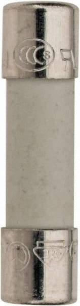 Ferraz Shawmut - 250 VAC, 1.6 Amp, Fast-Acting Miniature Ceramic Fuse - Clip Mount, 20mm OAL, 5mm Diam - Industrial Tool & Supply