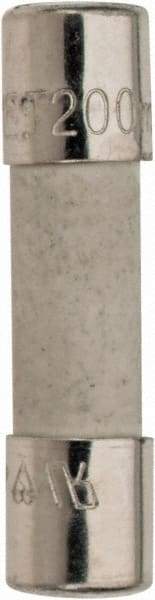 Ferraz Shawmut - 250 VAC, 0.2 Amp, Time Delay Miniature Ceramic Fuse - Clip Mount, 20mm OAL, 5mm Diam - Industrial Tool & Supply