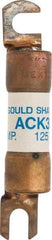 Ferraz Shawmut - 3 Amp Time Delay Round Forklift & Truck Fuse - 125VAC, 125VDC, 3.07" Long x 0.5" Wide, Bussman ACK3, Ferraz Shawmut ACK3 - Industrial Tool & Supply