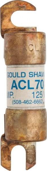 Ferraz Shawmut - 70 Amp General Purpose Round Forklift & Truck Fuse - 125VAC, 125VDC, 3.49" Long x 0.75" Wide, Bussman ACL70, Ferraz Shawmut ACL70 - Industrial Tool & Supply