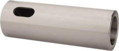 Interstate - MT6 Inside Morse Taper, Standard Morse Taper to Straight Shank - 10-1/8" OAL, Medium Carbon Steel, Hardened & Ground Throughout - Exact Industrial Supply
