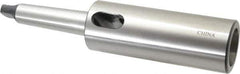 Interstate - MT5 Inside Morse Taper, MT3 Outside Morse Taper, Extension Morse Taper to Morse Taper - 10-1/2" OAL, Medium Carbon Steel, Soft with Hardened Tang - Exact Industrial Supply
