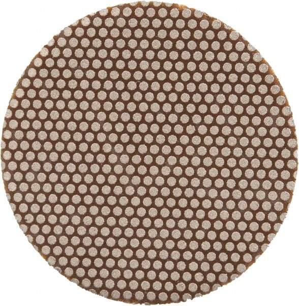 3M - 1" Diam, 800 Grit, Diamond Hook & Loop Disc - Super Fine Grade, Coated, Cloth Backing, Series 6002J - Industrial Tool & Supply