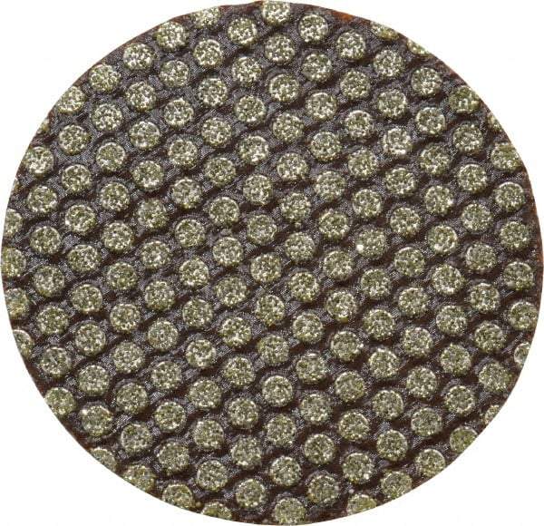 3M - 1-1/2" Disc Diam, 60 Grit, Diamond Quick Change Disc - Type R Attaching System, Coated, Green, Medium Grade, 30,000 RPM, 6234J Series - Industrial Tool & Supply
