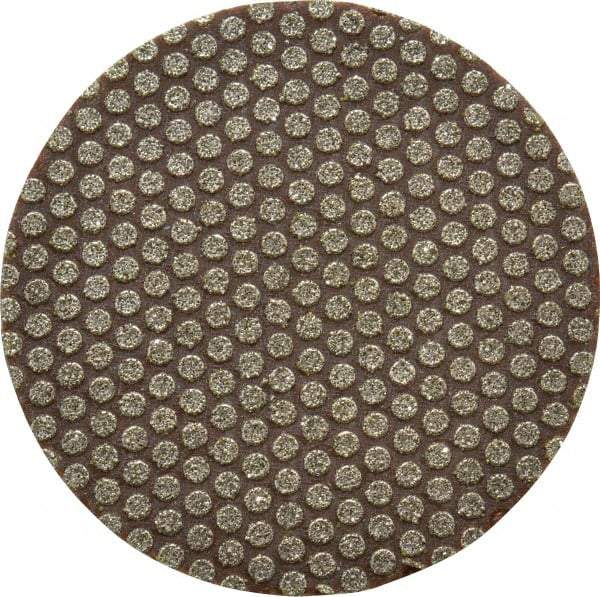 3M - 2" Disc Diam, 60 Grit, Diamond Quick Change Disc - Type R Attaching System, Coated, Green, Medium Grade, 25,000 RPM, 6234J Series - Industrial Tool & Supply