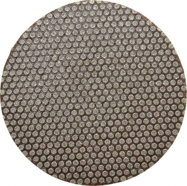 3M - 3" Disc Diam, 60 Grit, Diamond Quick Change Disc - Type R Attaching System, Coated, Green, Medium Grade, 20,000 RPM, 6234J Series - Industrial Tool & Supply