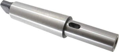 Interstate - MT4 Inside Morse Taper, MT6 Outside Morse Taper, Extension Morse Taper to Morse Taper - 14" OAL, Medium Carbon Steel, Hardened & Ground Throughout - Exact Industrial Supply
