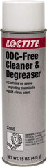 Loctite - 15 oz Aerosol Cleaner/Degreaser - Aerosol, Hydrocarbon-Based, Unscented - Industrial Tool & Supply