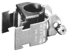 ZSI - 3-1/2" Pipe, Tube Clamp with Cushion - Dichromate - Industrial Tool & Supply