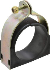 ZSI - 3-1/8" Pipe, Tube Clamp with Cushion - Dichromate - Industrial Tool & Supply