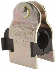 ZSI - 1/4" Pipe," Pipe Clamp with Cushion - Dichromate - Industrial Tool & Supply