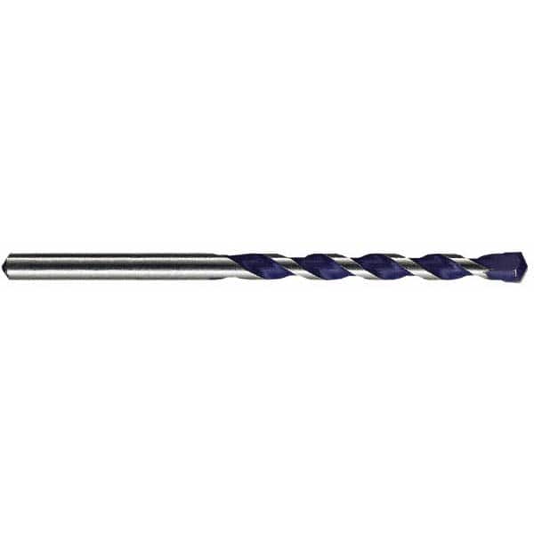 Bosch - 7/32" Diam, Straight Shank, Carbide-Tipped Rotary & Hammer Drill Bit - Industrial Tool & Supply