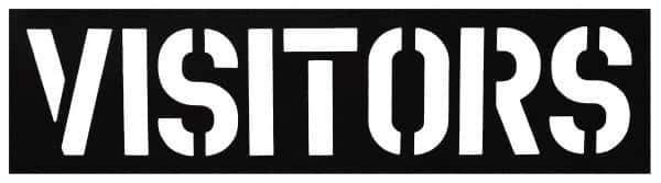 C.H. Hanson - Facility Stencils Type: Message Only Message Type: Parking Lot - Industrial Tool & Supply