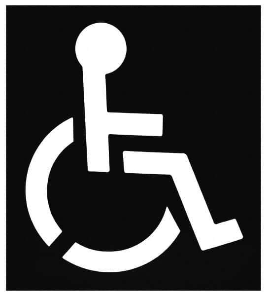 C.H. Hanson - Facility Stencils Type: Graphic/Symbol Only Message Type: Parking Lot - Industrial Tool & Supply
