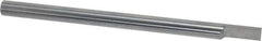 Accupro - 1/4 Inch Diameter, 4 Inch Overall Length, 3/8 Inch Split Length, Solid Carbide, Squared Split End Carbide Blank - Single End - Industrial Tool & Supply