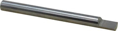 Accupro - 3/8 Inch Diameter, 4 Inch Overall Length, 1/2 Inch Split Length, Solid Carbide, Squared Split End Carbide Blank - Single End - Industrial Tool & Supply
