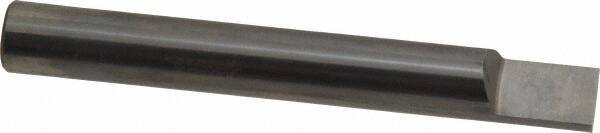 Accupro - 1/2 Inch Diameter, 4 Inch Overall Length, 5/8 Inch Split Length, Solid Carbide, Squared Split End Carbide Blank - Single End - Industrial Tool & Supply