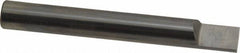 Accupro - 1/2 Inch Diameter, 4 Inch Overall Length, 5/8 Inch Split Length, Solid Carbide, Squared Split End Carbide Blank - Single End - Industrial Tool & Supply