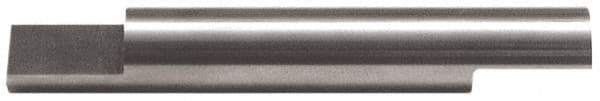 Accupro - 5/16 Inch Diameter, 2-1/2 Inch Overall Length, 1/2 Inch Split Length, Solid Carbide, Squared Split End Carbide Blank - Double End - Industrial Tool & Supply