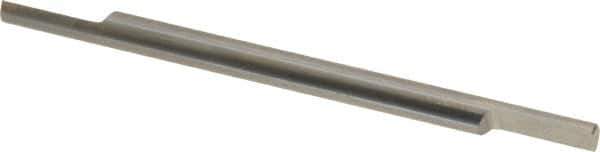 Accupro - 3/16 Inch Diameter, 3 Inch Overall Length, 3/8 Inch Split Length, Solid Carbide, Squared Split End Carbide Blank - Double End - Industrial Tool & Supply