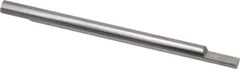 Accupro - 1/4 Inch Diameter, 4 Inch Overall Length, 3/8 Inch Split Length, Solid Carbide, Squared Split End Carbide Blank - Double End - Industrial Tool & Supply