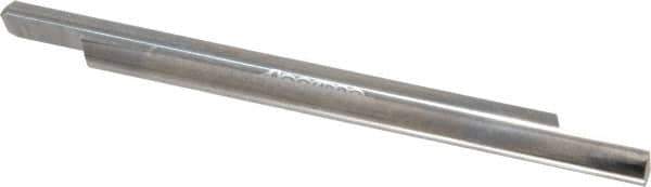 Accupro - 5/16 Inch Diameter, 4 Inch Overall Length, 1/2 Inch Split Length, Solid Carbide, Squared Split End Carbide Blank - Double End - Industrial Tool & Supply