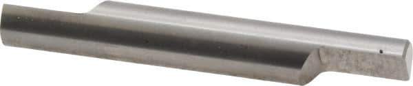 Accupro - 3/8 Inch Diameter, 2-1/2 Inch Overall Length, 1/2 Inch Split Length, Solid Carbide, Squared Split End Carbide Blank - Double End - Industrial Tool & Supply