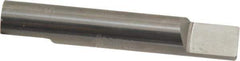 Accupro - 1/2 Inch Diameter, 3 Inch Overall Length, 5/8 Inch Split Length, Solid Carbide, Squared Split End Carbide Blank - Double End - Industrial Tool & Supply