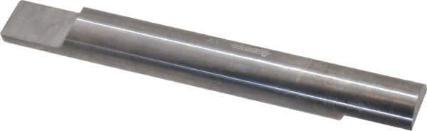 Accupro - 1/2 Inch Diameter, 4 Inch Overall Length, 5/8 Inch Split Length, Solid Carbide, Squared Split End Carbide Blank - Double End - Industrial Tool & Supply