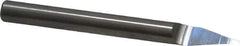 Accupro - 3/16 Inch Diameter, 2 Inch Overall Length, 3/8 Inch Split Length, Solid Carbide, Conical Point Split End Carbide Blank - Single End, 30° Point - Industrial Tool & Supply