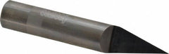 Accupro - 1/2 Inch Diameter, 3 Inch Overall Length, 5/8 Inch Split Length, Solid Carbide, Conical Point Split End Carbide Blank - Single End, 30° Point - Industrial Tool & Supply