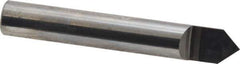 Accupro - 3/8 Inch Diameter, 2-1/2 Inch Overall Length, 1/2 Inch Split Length, Solid Carbide, Conical Point Split End Carbide Blank - Single End, 90° Point - Industrial Tool & Supply