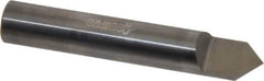 Accupro - 1/2 Inch Diameter, 3 Inch Overall Length, 5/8 Inch Split Length, Solid Carbide, Conical Point Split End Carbide Blank - Single End, 90° Point - Industrial Tool & Supply