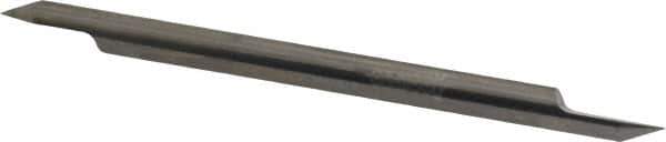 Accupro - 3/16 Inch Diameter, 3 Inch Overall Length, 3/8 Inch Split Length, Solid Carbide, Conical Point Split End Carbide Blank - Single End, 60° Point - Industrial Tool & Supply