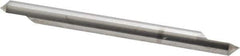Accupro - 5/16 Inch Diameter, 4 Inch Overall Length, 1/2 Inch Split Length, Solid Carbide, Conical Point Split End Carbide Blank - Single End, 90° Point - Industrial Tool & Supply