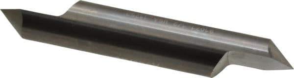 Accupro - 1/2 Inch Diameter, 3 Inch Overall Length, 5/8 Inch Split Length, Solid Carbide, Conical Point Split End Carbide Blank - Single End, 90° Point - Industrial Tool & Supply