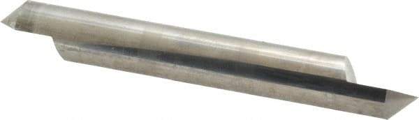 Accupro - 1/2 Inch Diameter, 4 Inch Overall Length, 5/8 Inch Split Length, Solid Carbide, Conical Point Split End Carbide Blank - Single End, 90° Point - Industrial Tool & Supply