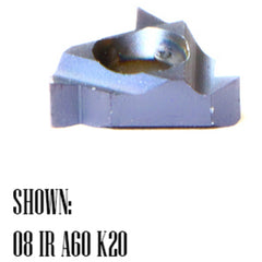 08 IR 20 UN K20 THREADING INSERT - Industrial Tool & Supply