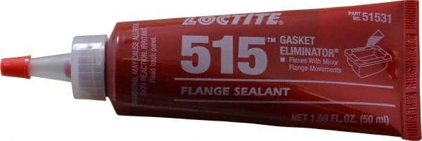 Loctite - 50 mL Tube Purple Polyurethane Joint Sealant - -65 to 300°F Operating Temp, 1 to 12 hr Full Cure Time, Series 515 - Industrial Tool & Supply