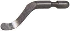 Shaviv - B25C Right-Handed Carbide Deburring Swivel Blade - Use on Hole Edge & Straight Edge Surfaces, Adjustable - Industrial Tool & Supply