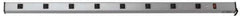 Wiremold - 8 Outlets, 120 Volts, 15 Amps, 6' Cord, Power Outlet Strip - Raceway Mount, 5-15 NEMA Configuration, 48" Strip, cULus Listed - Industrial Tool & Supply