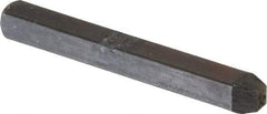 Made in USA - Number 3 Machine Made Individual Steel Stamp - 3/32" Character - Industrial Tool & Supply