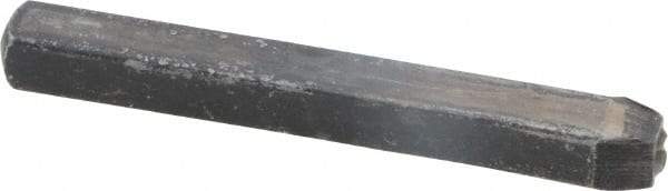 Made in USA - Number 3 Machine Made Individual Steel Stamp - 1/8" Character - Industrial Tool & Supply